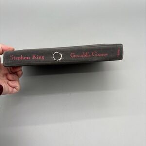 Gerald's Game by Stephen King ** FIRST EDITION ** Viking Penguin Group HC